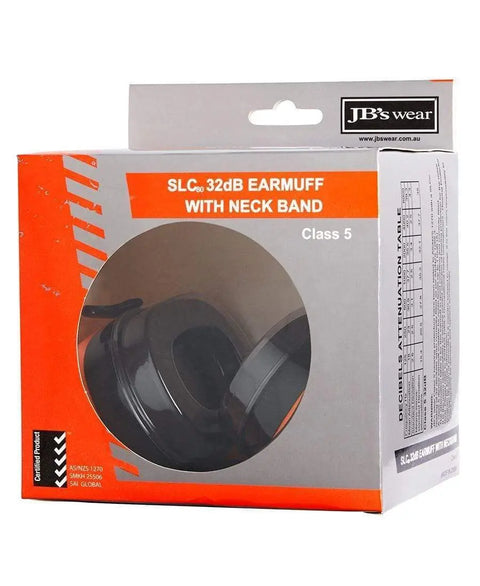 Jb's Wear PPE 32dB Ear Muffs with Neck Band 8M050