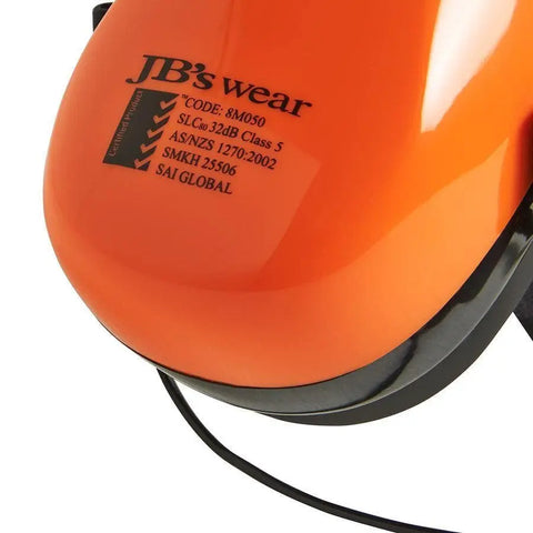 Jb's Wear PPE 32dB Ear Muffs with Neck Band 8M050