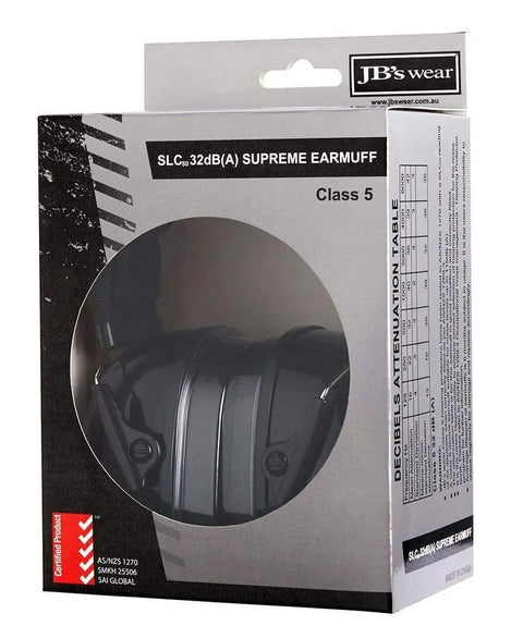 Jb's Wear PPE 32dB Supreme Ear Muffs 8M001