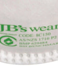 P2 Respirator with Valve (12pc) 8C150.