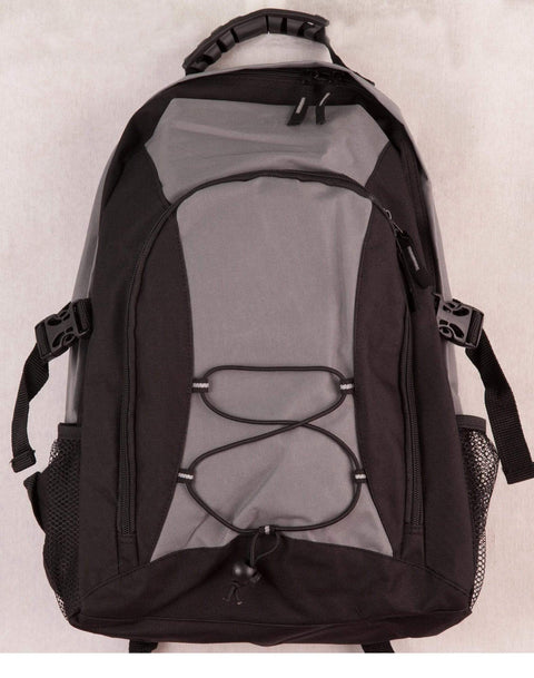 Smartpack Backpack B5002 Active Wear Winning Spirit Black/Grey "(w)39.5cm x (h)43cm x (d)19cm, Capacity: 23 Litres" 