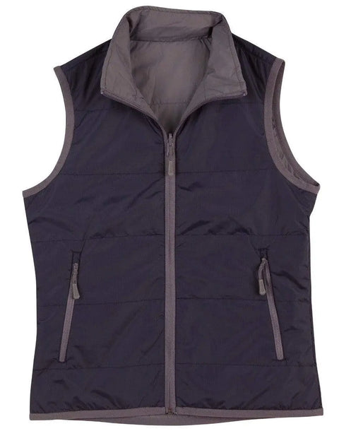 Winning Spirit Casual Wear Navy/Grey / 10 WINNING SPIRIT Versatile Vest Ladies' JK38