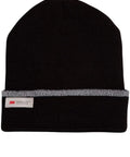 Winning Spirit PPE Black Winning Spirit THINSULATED CUFF BEANIE CH23